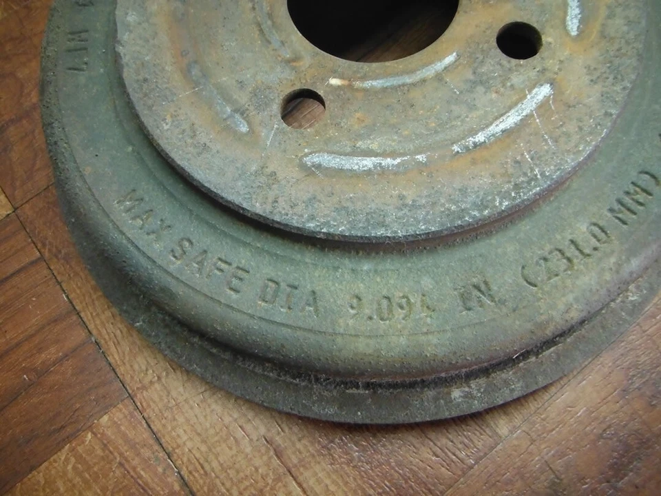 05-08 TAMBOR FRENO TRASERO CHEVROLET COBALT PONTIAC G5 Foto 3 de 4