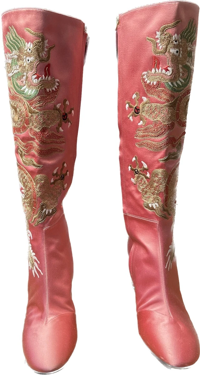 Pink gucci outlet boots