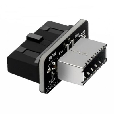 USB 3.0 (3.1 Gen 2) 19 Pin Header to USB 3.1 Type-E to 20 Pin A-Key Adapter