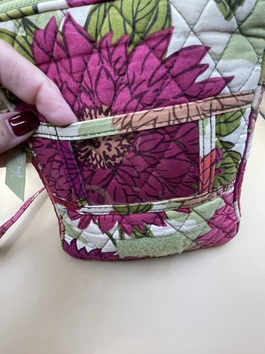 Borsa a tracolla Vera Bradley rosa floreale - Hello Dahlia - mini hipster usata - Foto 10 di 19