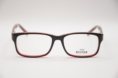 ALTAIR KILTER K4008 RECTANGULAR EYEGLASS FRAMES 001 BLACK 49-15-135 NWD*