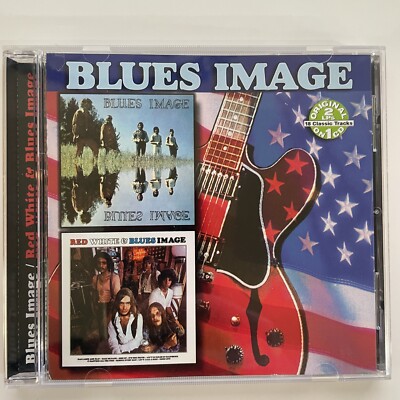 BLUES IMAGE RED WHITE AND BLUES IMAGE 2 ALBUMS ON 1 CD