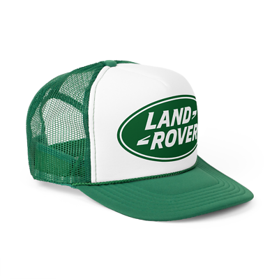 希少 90s LAND ROVER キャップ 企業ロゴ vintage グリーン Vintage Land Rover Mesh Snapback Trucker Hat - Retro Adjustable