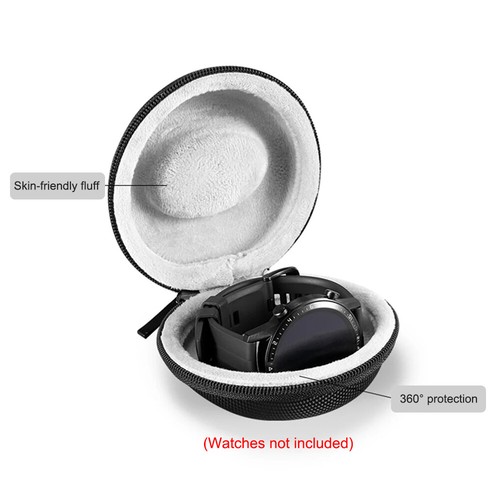 Caja de reloj portátil individual estuche de viaje para sostener reloj de pulsera reloj inteligente - Imagen 9 de 26