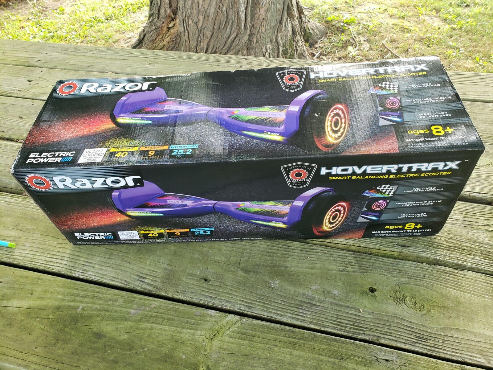 NEW Razor HOVERTRAX Black Label Smart Hovering Scooter  