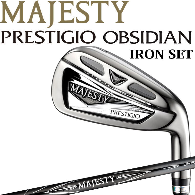 MAJESTY GOLF JAPAN 2023 PRESTIGIO OBSIDIAN Iron Set#7,8,9,Pw MAJESTY GOLF JAPAN 2023 PRESTIGIO OBSIDIAN Iron Set#7,8,9,Pw