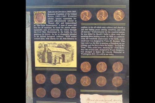 A Memorial To Lincoln Penny Set (Item #326) - Picture 3 of 8