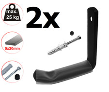 2x Reifenhalter Wandhalterung – Felgenhalter Wand Set - Reifenhalte | 2517