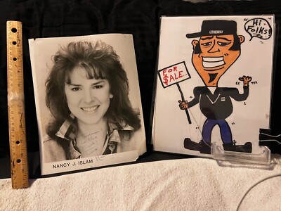 NANCY J. ISLAM Signed 8X10 PICTURE Autographed 80s ACTOR ? SHOWS & MORE+ 
