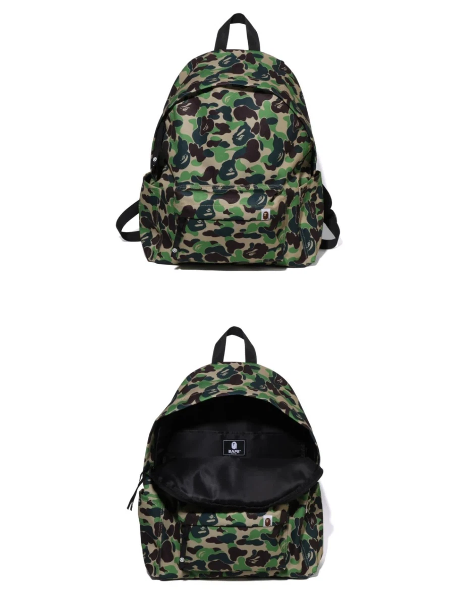 A Bathing Ape Backpack Green Bags for Men for sale | eBay