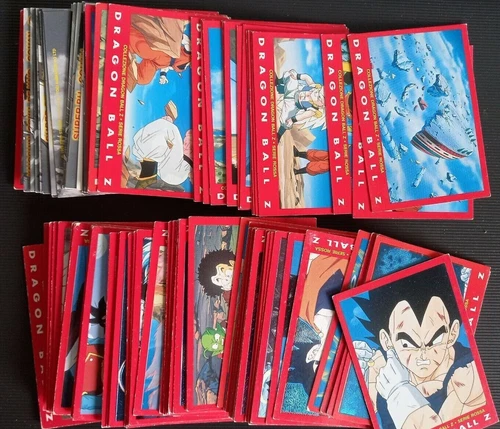 DRAGON BALL Z CARDS SERIE ROSSA A SCELTA DAL MENU' A TENDINA