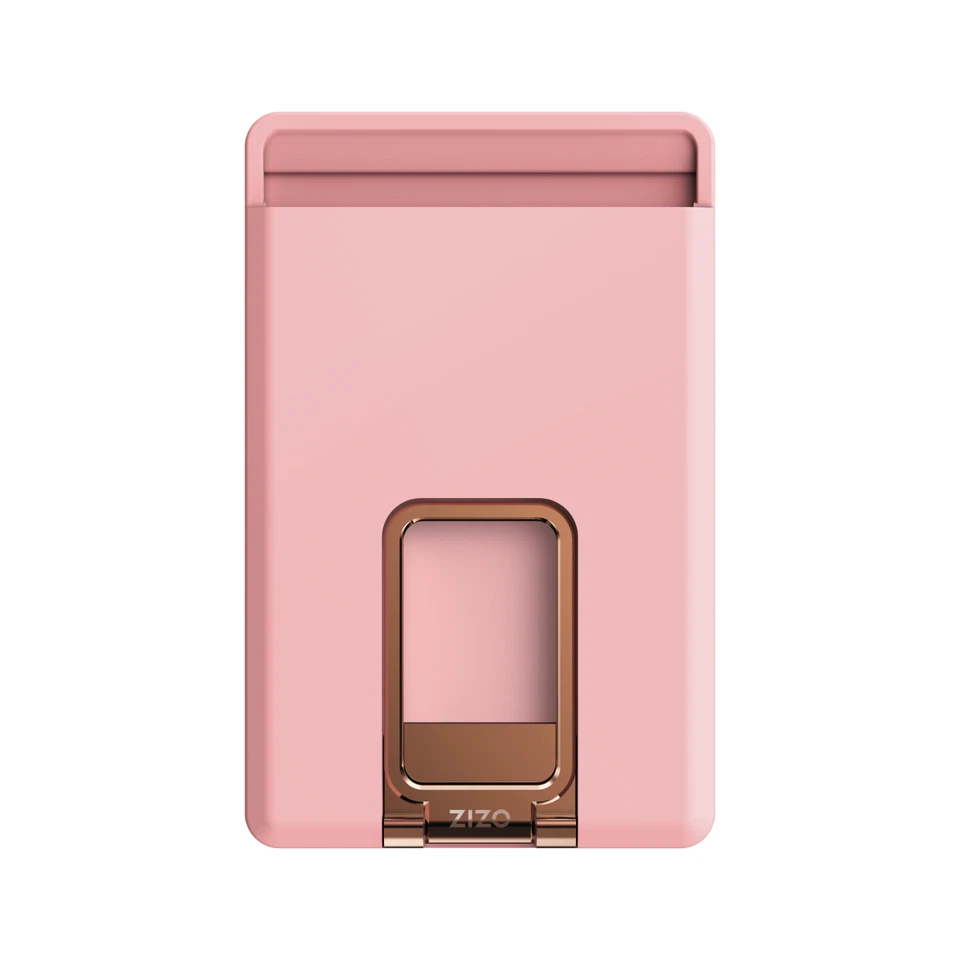 ZIZO MagSafe Wallet w/ Kickstan+ Wallet Compatible W/iPhone COOL PINK - Image 3 of 4