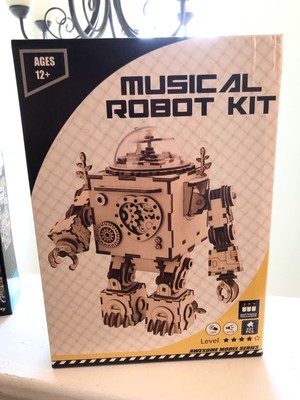 orpheus wooden robot