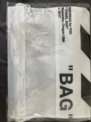 SNKRBAG FOR YOU Travel Bag  Beaverton, Oregon USA C.2017