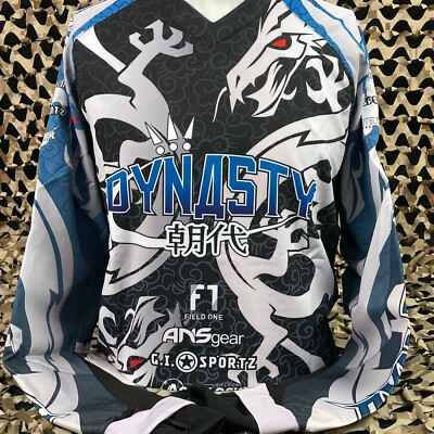Maillot De Paintball JT Team Dynasty Odyssey Pro Dragon - Taille L