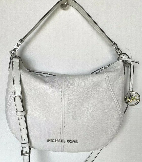 michael kors silver shoulder bag