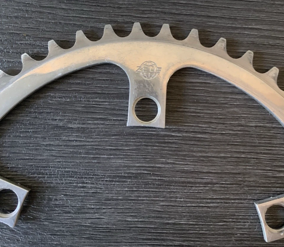 ANILLOS DE CADENA ZEUS (2) 53-47 DIENTES 118 BCD ZEUS PERNOS DE ANILLO DE CADENA (5) Foto 3 de 4