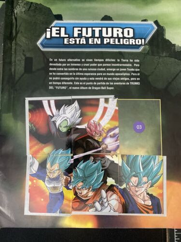 DRAGON BALL SUPER 2 ALBUM (Chile) + STICKERS Hardcover 90% Complete - Picture 4 of 7