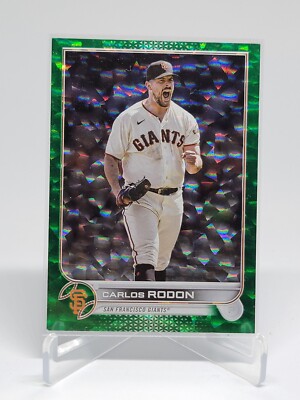 Carlos Rodon 2022 Topps Update Series #US86 Green /499 F3E