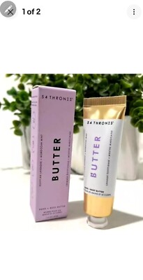 54 Thrones Hand + Body Butter Egyptian Lavender + Moroccan Mint Authentic 1.7 oz