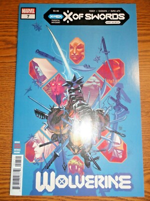 Wolverine #7 Kubert A Cover NM- X Of Swords 1. Ausgabe Marvel 2021