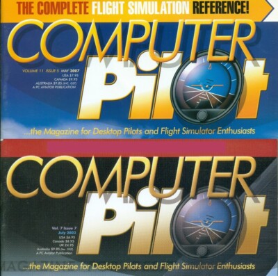 Computer Pilot Magazine-single issues (as of 07/26/2024) flight simulation hobby