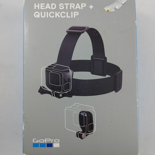 Bracelet tête GoPro Hero et accessoire d'appareil photo à clip rapide noir neuf A28 - Photo 4 sur 4