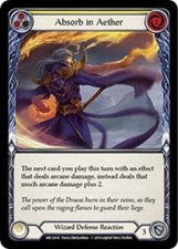 RAINBOW FOIL ABSORB IN AETHER (YELLOW) NM! *FAB ARCANE RISING (UNLIMITED)