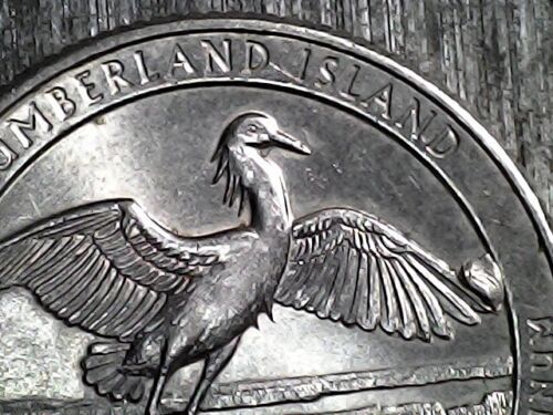 2018 P Cumberland Island Double Die Chip, Large Reverse Error Quarter AU Nice - Picture 13 of 24