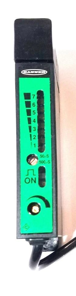 Banner Engineering D12SP6FPY D12 Series DIN Rail High Power Fiber Optic Sensor - Image 2 of 4