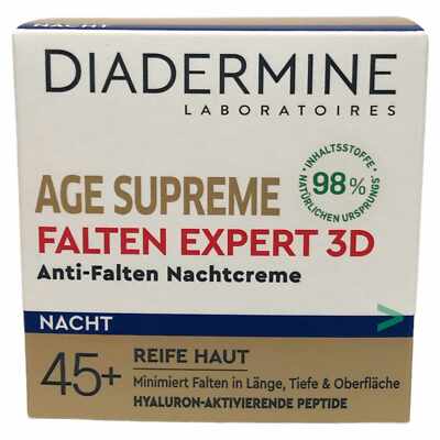 Diadermine Nachtpflege Age Supreme Falten Expert 3D 50ml Packung