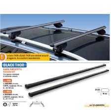 9503+9600 BARRE PORTATUTTO THOR LUNGHE PER AUTO CON B.LONGITUDINALI STACCATE 