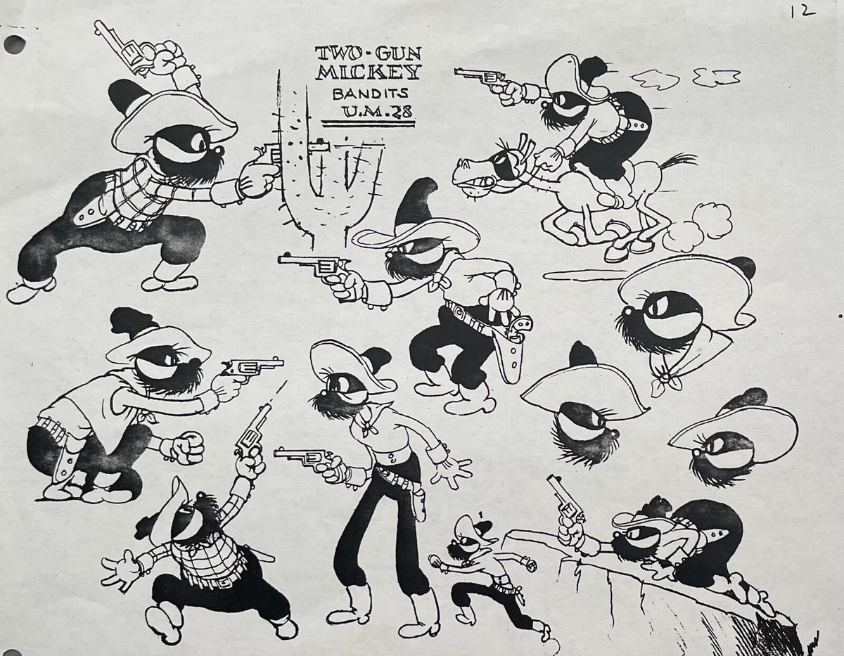 Disney - アートです 二挺拳銃/TWO-GUN MICKEY セル画 Two-Gun