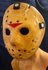 Custom Jason Voorhees Theme Friday The 13th Part 6 Hockey Mask Hand Painted 