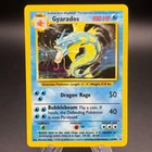 Pokemon Gyarados 6/102 - Base Set Holo Rare - MP Vintage WotC