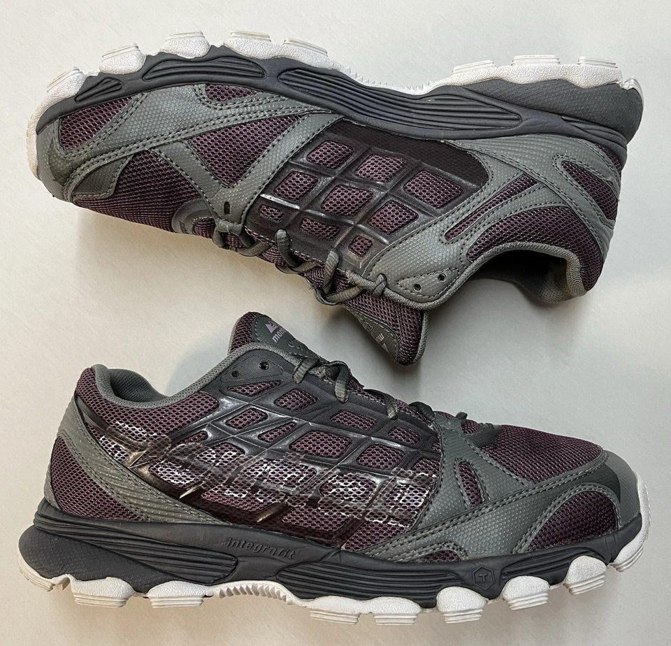 Montrail Talla 9.5 EE. UU. EUC Rockridge Púrpura Trail Senderismo Zapatos para Correr Tenis Usados en Excelente Condición Foto 4 de 4