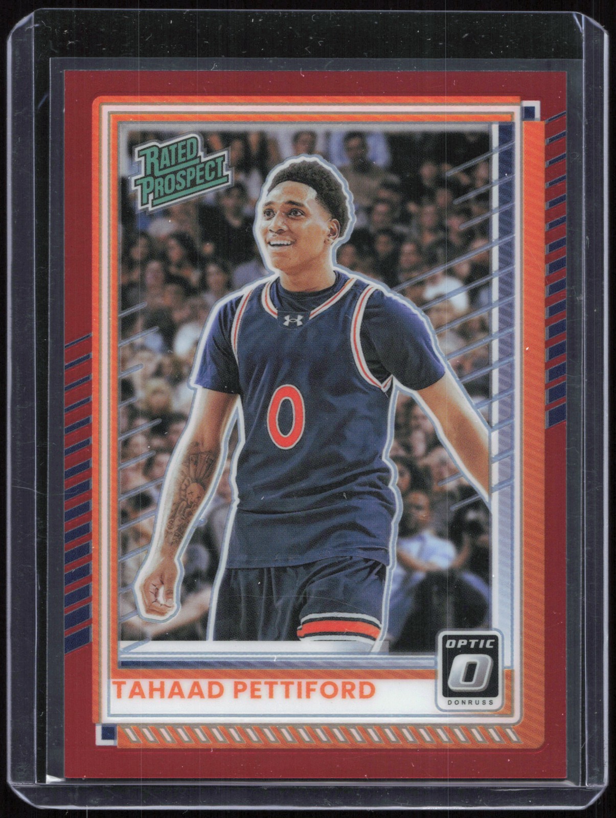 2025-26 Donruss #53 Tahaad Pettiford Optic Red #/99