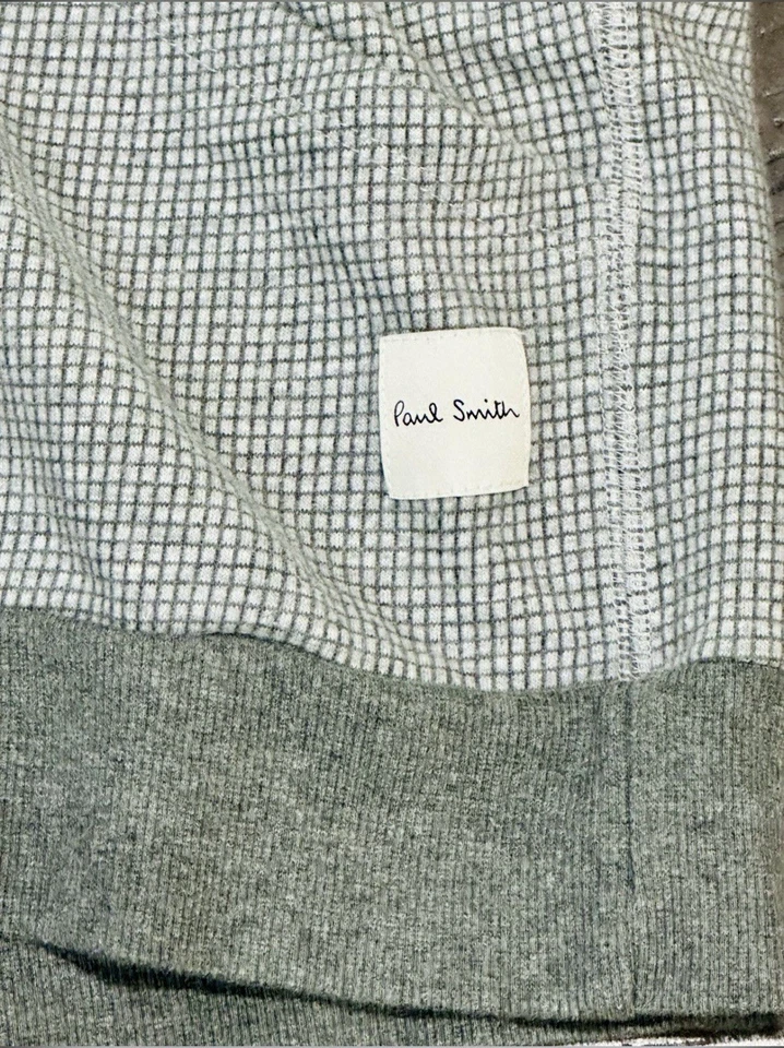 Paul Smith London Para Hombre Gris Sudadera con Capucha Cremallera Completa LS Sudadera Talla X-Grande Foto 3 de 4