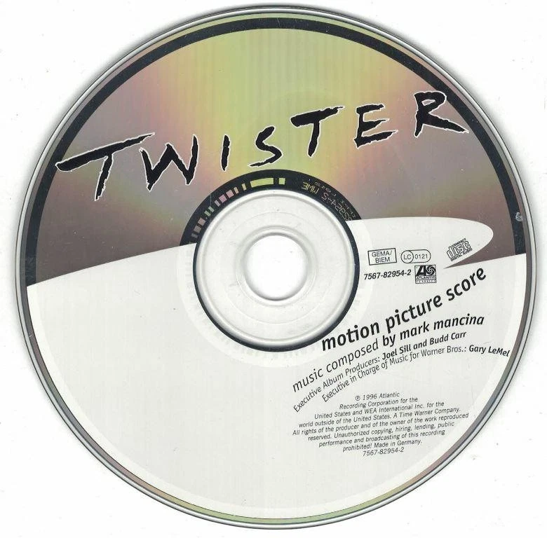CD Mark Mancina - Twister (Motion Picture Score) - Bild 3 von 3