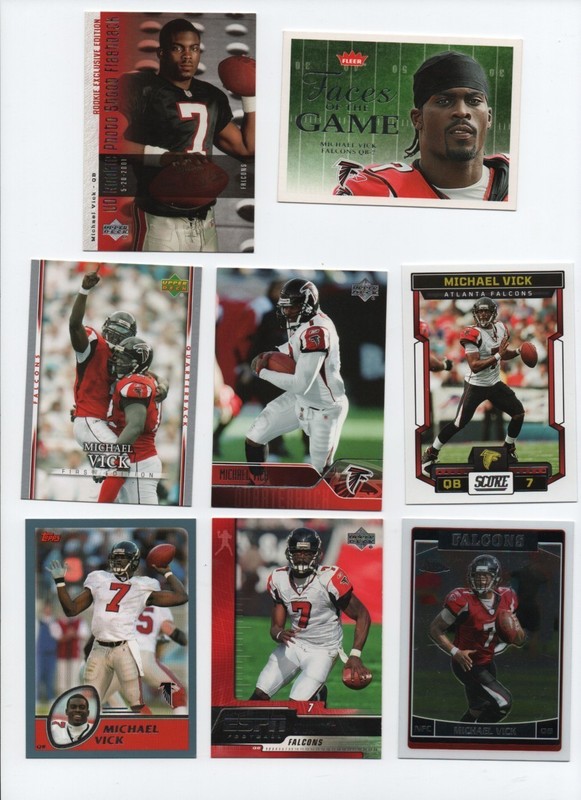 Virginia Tech Hokies ATLANTA FALCONS MICHAEL VICK LOT
