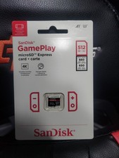 SanDisk GamePlay MicroSD Express Card 512GB SEALED NEW