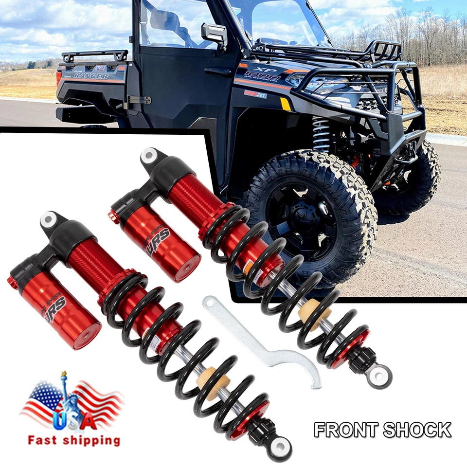 AMORTIGUADORES DE AIRE DELANTEROS Y TRASEROS ETAPA 5 PARA POLARIS RANGER 570 900 1000 DOBLE XP Foto 4 de 4