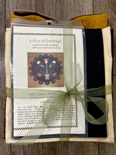 Antique 1792 Floral Penny Rug Making Kit New in Package A Slice of Heritage