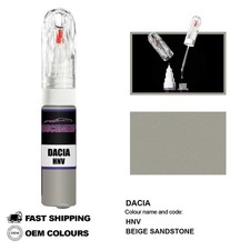 FOR DACIA BEIGE SANDSTONE HNV Touch Up Paint Pen Brush Fix Kit Scratch Chip Set