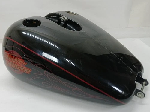 Harley-Davidson 2001 Dyna Wide Glide Gas Fuel Tank Vivid Black