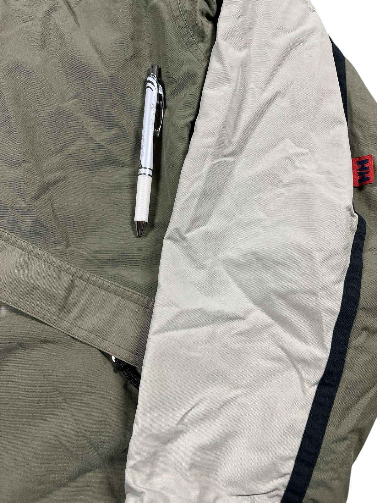 Helly Hansen Helly Tech Ski Jacket Gray/OD Green … - image 9