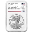 Presale - 2026-W $1 1-oz Proof American Silver Eagle NGC PF69UC 250th Eagle