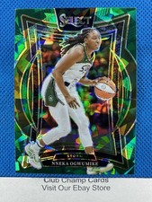 2025 #80 Nneka Ogwumike Panini Select WNBA Concourse Green Ice Prizm Storm