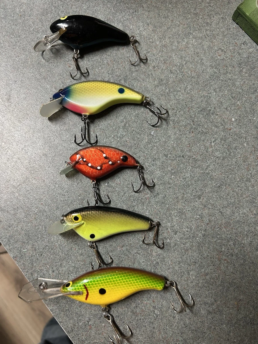 RICHARD A MANLEY RON E. BEE MINNOW BALSA CRANKBAIT/FOIL COLOR/RARE LURE