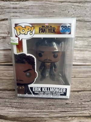 Funko Pop! Vinyl Marvel Black Panther #386 Erik Killmonger Bobble-Head